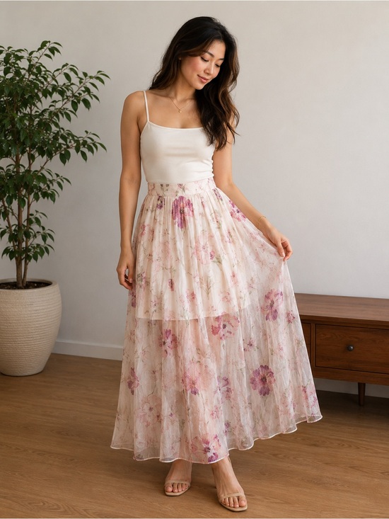 H&M Dresses & Skirts - H&M floral maxi skirt